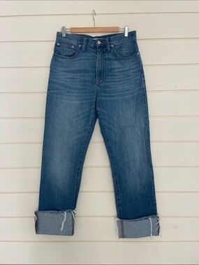 Madewell Rigid Straight Crop Women's Jeans size 29